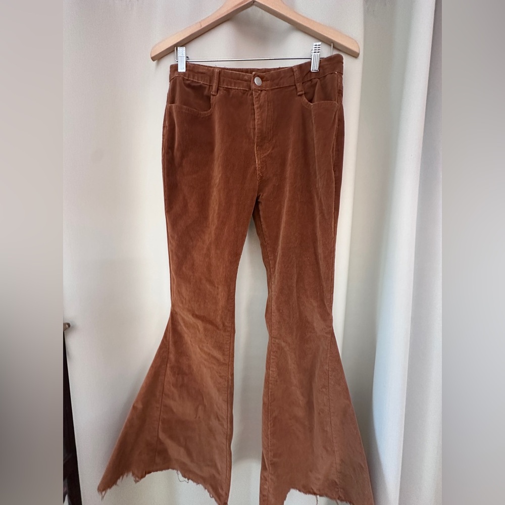 Brown Flare Jeans for Women